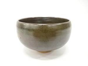 作家物　そば釉　茶碗